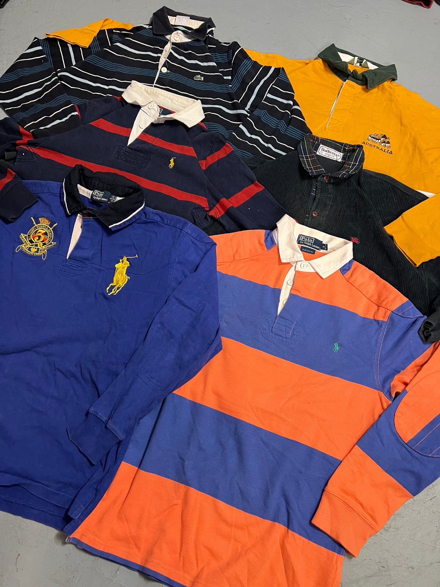 PREMIUM LANGARM/RUGBY-POLOSHIRT