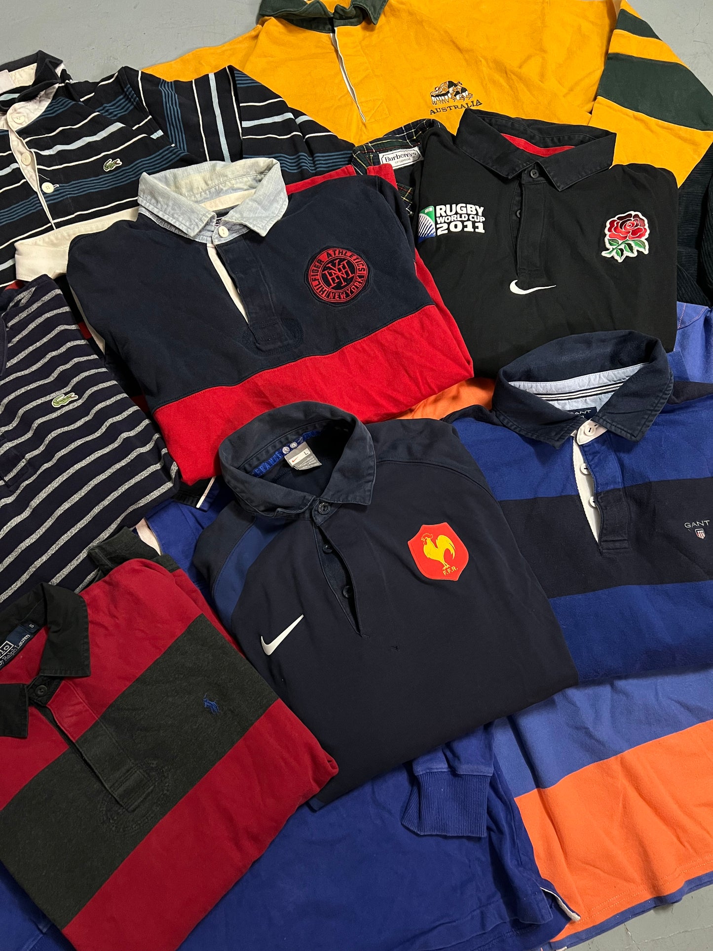 PREMIUM LANGARM/RUGBY-POLOSHIRT