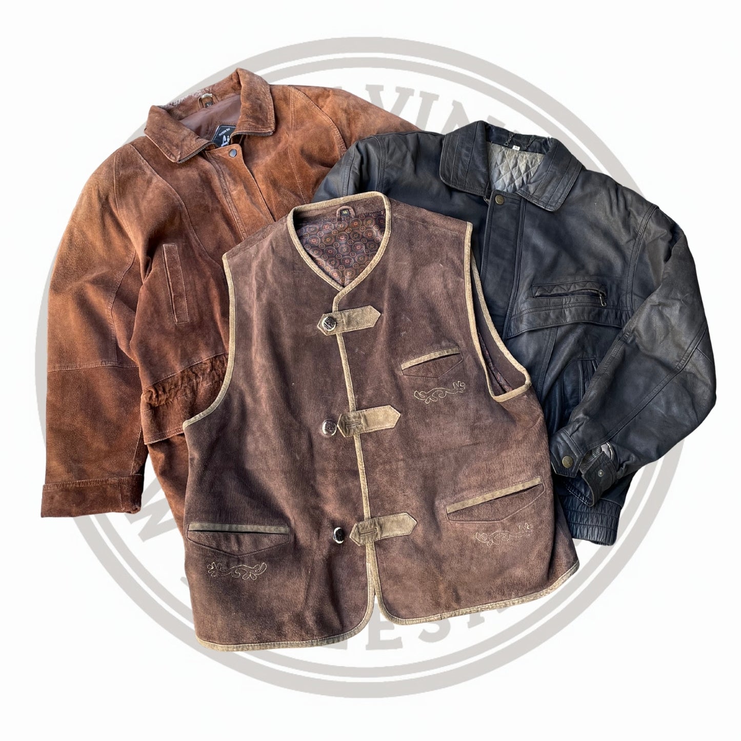 MIX CHAQUETAS DE CUERO HOMBRE