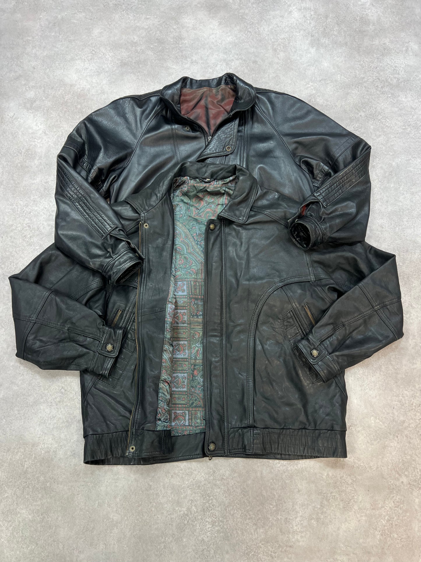 FLYING LEATHER CHAQUETAS BOMBER DE CUERO