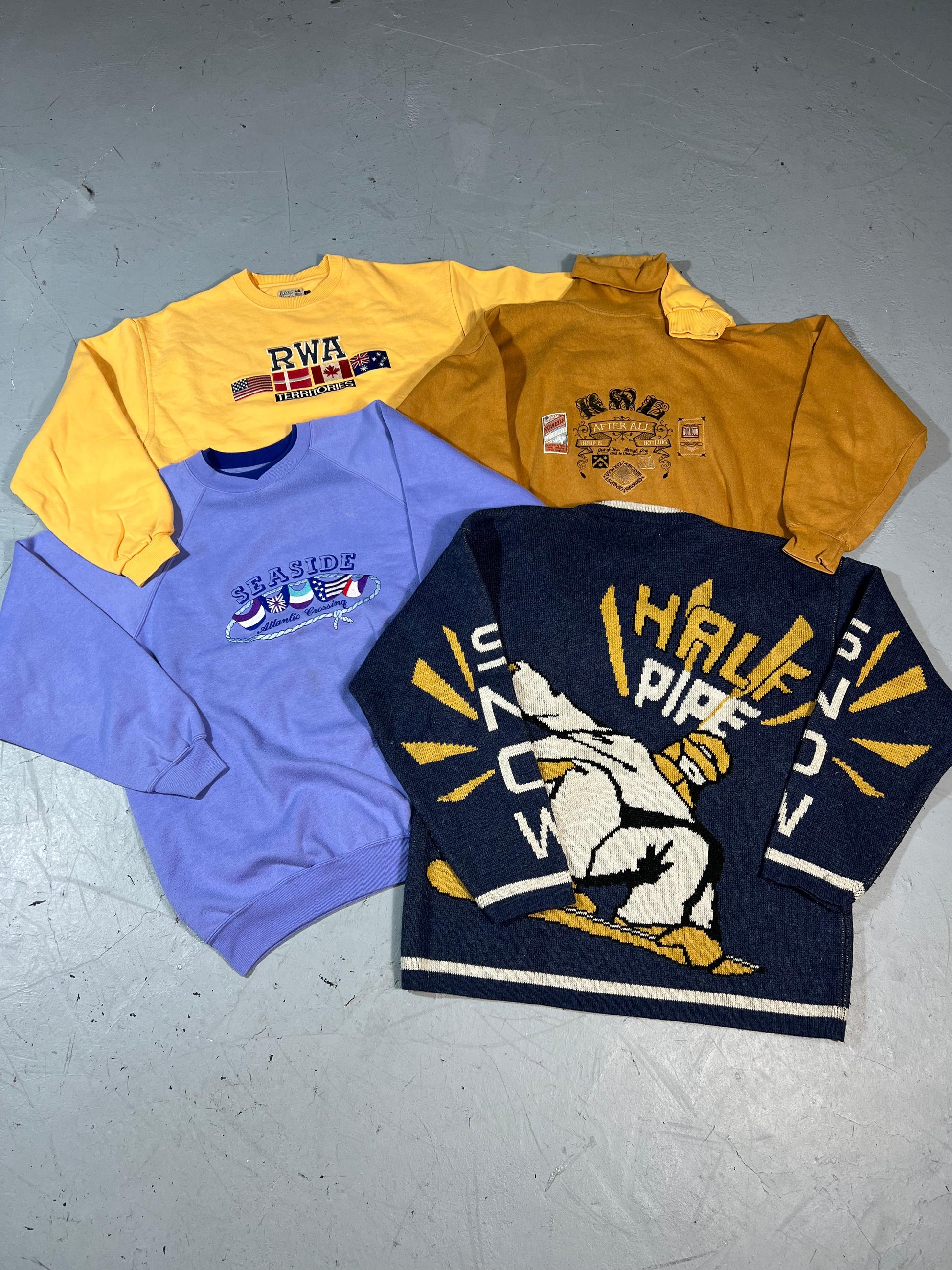 LAS MEJORES SUDADERAS VINTAGE PREMIUM DE SEGUNDA MANO AL MEJOR PRECIO