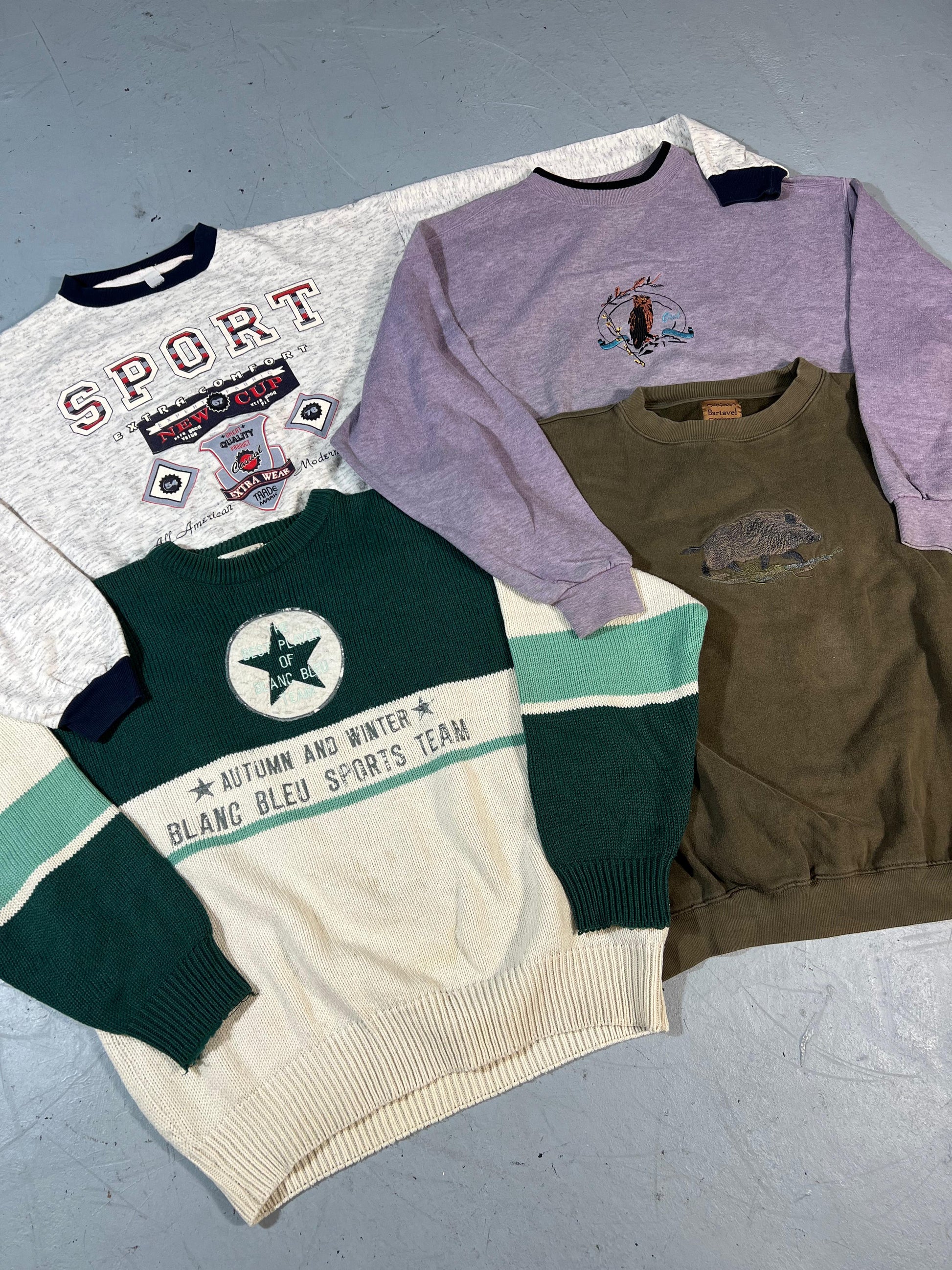 LAS MEJORES SUDADERAS VINTAGE PREMIUM DE SEGUNDA MANO AL MEJOR PRECIO