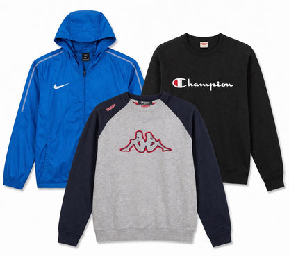 10 kg Marken-Sweatshirts