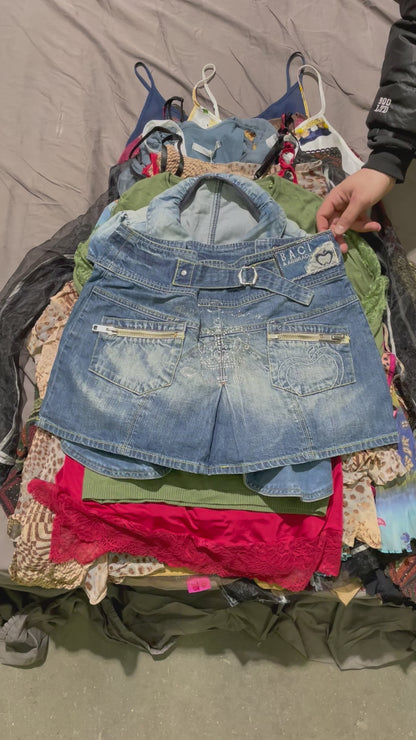 Mix ropa y2k de mujer